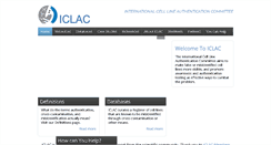 Desktop Screenshot of iclac.org