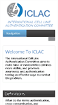 Mobile Screenshot of iclac.org