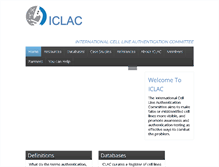 Tablet Screenshot of iclac.org